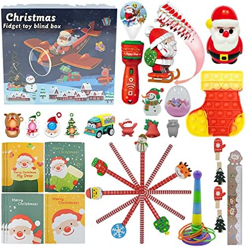 חג המולד אדוונט 2022 ילדים מתנה עם רב צבעים ועיצובים חג המולד ספירה לאחור לוח שנה אדוונט לוחות שנה הפתעה חג המולד
