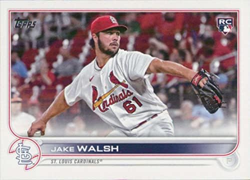 2022 עדכון Topps US306 JAKE WALSH NM-MT RC St. Louis Cardinals Baseball