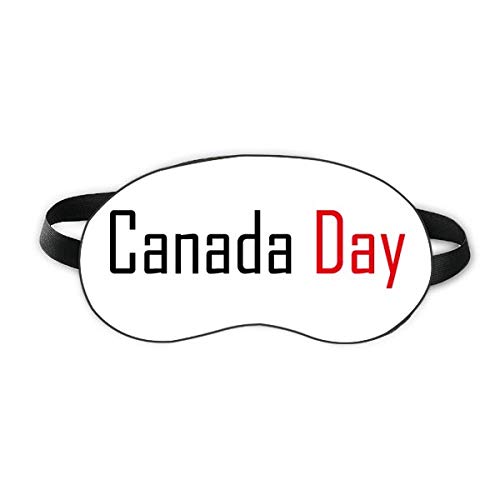 חוגג את יום קנדה ברכת מגן עיניים שינה רך לילה כיסוי גוון כיסוי עיניים