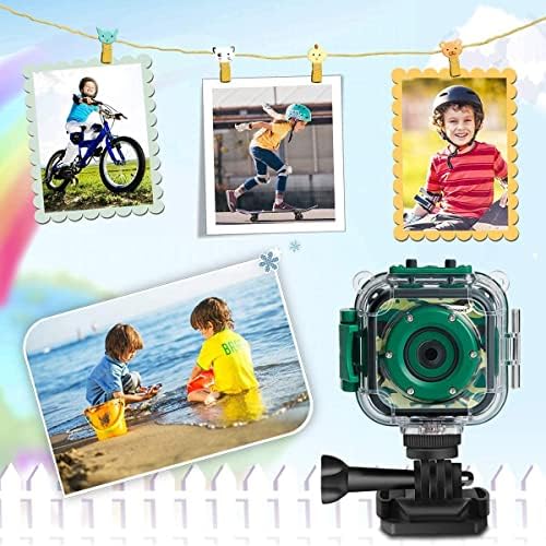 פרדרס לילדים צעצועים מצלמה אטומה למים - מצלמת וידאו מתחת למים לילדים 1080p HD מצלמת וידיאו צעצועים מתנה 3