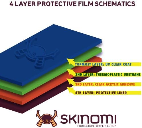מגן מסך Skinomi התואם לסרט HD אנטי-בועל Asus Padfone