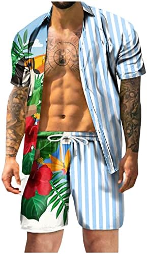 קיץ גברים של חוף חולצות גברים של קיץ אופנה פנאי הוואי חוף ים חג חוף דיגיטלי 3 הדפסת גברים גדולים