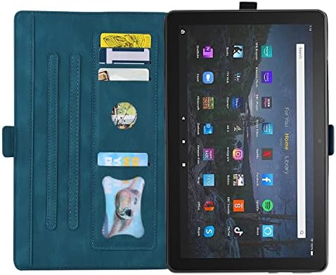 טאבלט מחשב תואם ל- Kindle Fire HD 8 Tablet 2018/2017/ Case 8/7/6 פרפר פרפר מוטל עמד