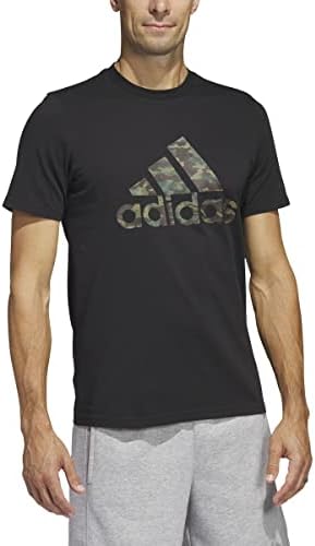 חולצת טריקו לוגו של גדי ספורט לגברים של אדידס