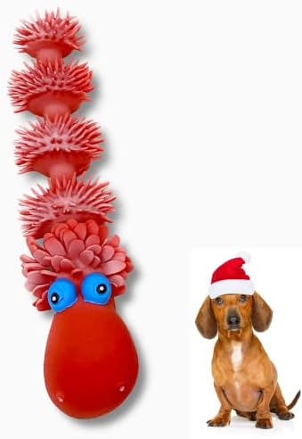 צעצוע כלבי נחש חושי נחש גומי טבעי נטול כימיקלים תואם את אותם סטנדרטים כמו צעצועים לילדים רכים