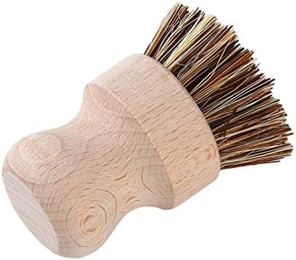 Lehao397 מברשת ניקוי עם ידית עץ מחבת מחבת מחבתות למברשת שטיפת כלים קלאסית, 1