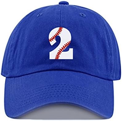 פעוט בייסבול כובע כובע או ילדה יום הולדת שני כובע ילדים בייסבול 2 כובע ספורט שני כדור יום בידי