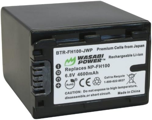 סוללת חשמל Wasabi עבור Sony NP-FH100