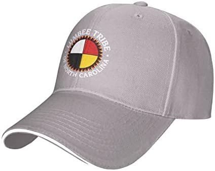 שבט לומבי של צפון קרוליינה כובע בייסבול מאן נשים אבא מתכוונן כובע יוניסקס שמש כובע קאובוי