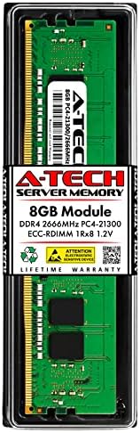 זיכרון זיכרון A-Tech 8GB עבור SuperMicro SYS-6029U-TR4T-DDR4 2666MHz PC4-21300 ECC רשום RDIMM 1RX8 1.2V-שרת יחיד