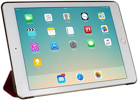 iPad 9.7 2018/2017 מארז - Tessday Slim קל משקל עור פגז חכם מכסה עמידה של אפל iPad 6 Gen/iPad