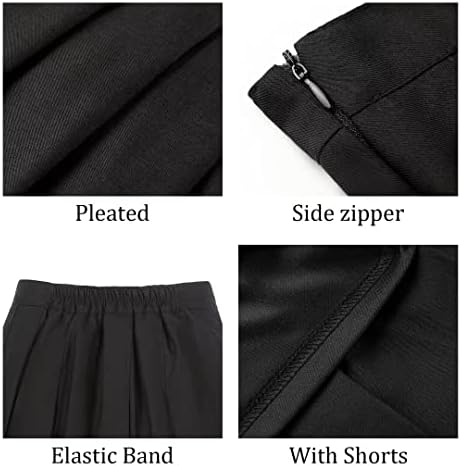 חצאית מיני קפלים חצאיות טניס מותניים גבוה