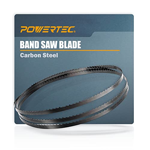 Powertec 13115V 93-1/2 x 1/2 x 4 TPI להקת Saw Blade, לדלתא, גריזלי, ג'ט, אומן, ריקון ורוקוול 14 Bandsaw