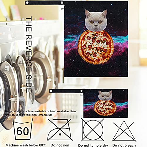 שמש חתול פיצה גלקסי 2 יחידות רטוב תיק עם כיסי רוכסן רחיץ לשימוש חוזר מרווח חיתול תיק עבור נסיעות,חוף,מעון