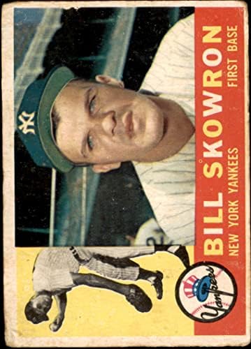 1960 Topps 370 Bill Skowron ניו יורק ינקי ינקי ינקי