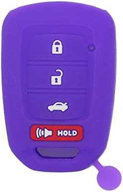 סגדן סיליקון כיסוי מגן מקרה מחזיק עור מעיל תואם עם הונדה 3 + 1 להחזיק כפתורים 4 כפתורים מרחוק מפתח