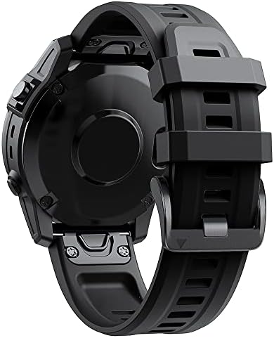 Djdlfa 22 26 ממ רצועות שעון סיליקון עבור Garmin Fenix ​​6x 6 Pro 7x 7 5 5x 3 3HR 945 צמיד שעון חכם שחרור