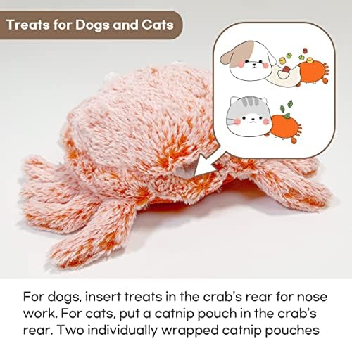 את דרכים ריקוד סרטן, חתול צעצועי אינטראקטיבי עבור מקורה חתולים, חתול תרגיל צעצועים, כלב צעצועים
