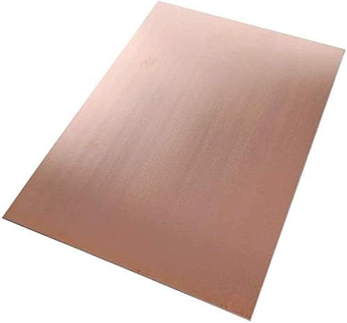 ניאנקסין נחושת גיליון מתכת צלחת נייר כסף 2.5 ממ 300 x 300 ממ חותכים גיליונות צלחת מתכת נחושת