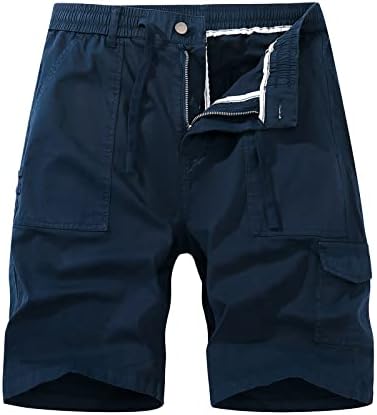 מכנסיים קצרים זכר קצרים פנאי ריצה מטען כותנה כותנה מכנסיים קצרים של מכנסי קיץ גברים וינטג 'מכנסי