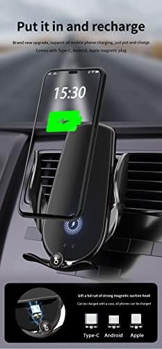 מטען אלחוטי לרכב סוגר טלפון סלולרי אינדוקציה אוטומטית אינדוקציה חשמלית מסגרת ניווט מסגרת רכב