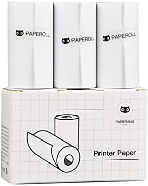 מדבקות תרמיות להדבקה עצמית להדפסה, אחסון לטווח ארוך למשך 5 שנים, 57 ממ x 30 ממ נייר דבק עצמי עבור Paperang
