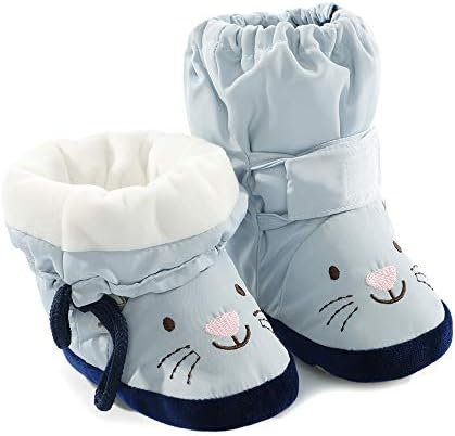 אסטמיקו בנות תינוקות פרימיום מגפי שלג רכים אנטי להחליק נעלי עריסה של תינוק חורפי חורף 6-12 חודשים