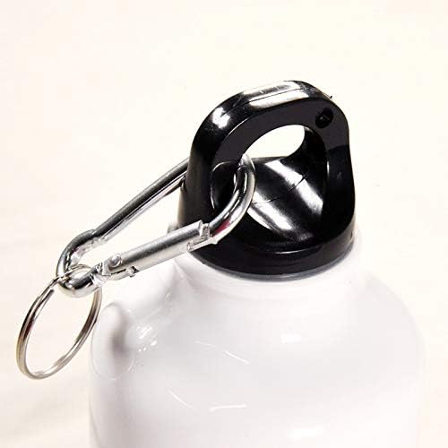 בננה קלוט קל משקל אלומיניום בקבוק מים ספורט BPA בחינם עם מחזיק מפתחות וכובע בורג 400 מל