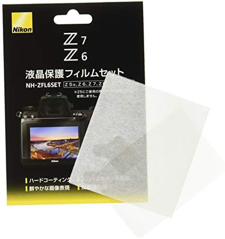 NH-ZFL6SET LCD מגן על סרטי מגן עבור NIKON Z50 / Z5 / Z6 / Z6 II / Z7 / Z7 II