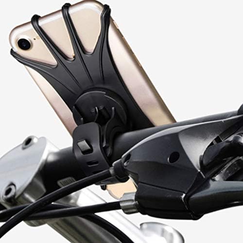 BZLSFHZ סיליקון אופניים אופניים טלפון נייד אופנוע, מחזיק טלפון נייד אופניים GPS CLIP מהיר התקנה מהירה