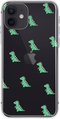 מארז מפואר iPhone 11 -עיצוב דינוזאור צנוני דפוס חמוד של בעלי חיים מצוירים חמוד TPU גמיש מגן נקה תואם לאייפון