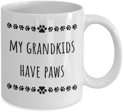 לנכדותי יש כפות כלב סבתא סבתא מחמד סבתא כפות כפות כפות סבא פרווה סבתא מתנה לסבתות וסבתות חיות חובב