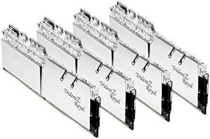 G.Skill Trident Z Royal Series 128GB 288-PIN SDRAM DDR4 3200 CL16-18-18-38 1.35V Quad Channel Model Model Model