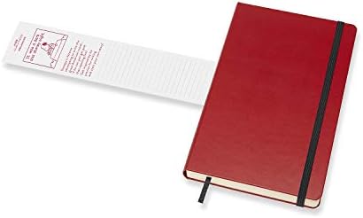 מולסקין מהדורה מוגבלת בוטנים 12 חודש 2022 מתכנן יומי, כריכה קשה, גדול, אדום ארגמן
