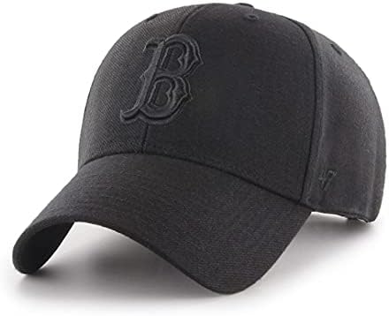 כובע השחקן הטוב ביותר של בוסטון רד סוקס 47-שחור על שחור
