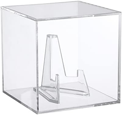 Kcgani Clear Acrylic Acrylic Collectables Box Box Holder, תיבת תצוגה של Acrylic Asel