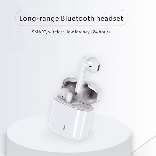 Ladumu Ear Buds v77 לאנדרואיד לאייפון אוזניות Bluetooth Mini לשינה עם קופסא טעינה מתנה לפסטיבל אינטראקטיבי