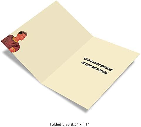 NobleWorks - יום הולדת עם מעטפה 8.5 x 11 אינץ