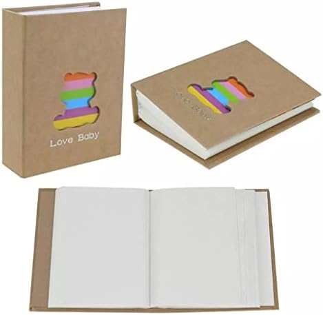 N/A 6 אינץ '100 עמודים בכיס סוג של סוג תמונות אלבום תמונה של חובבי מסגרות חובבי מסגרת חתונה ספר DIY
