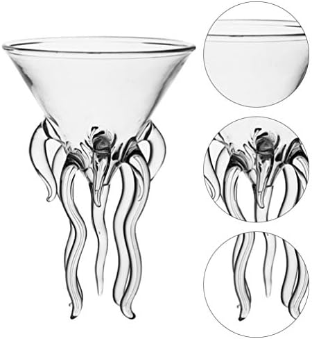 כוסות ויסקי של קאבילוק מרטיני שייקר סט ויסקי כוס זכוכית כוס קוקטייל אחסון מיכל תמנון צורה כוס יין מסיבת