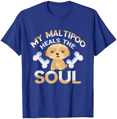 מרפא את הנשמה מלטיפו כלב מאהב מלטזית כלב בעל מלטזית חולצה