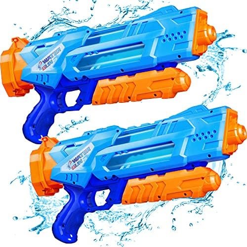 אקדח מים לילדים אקדח שפריץ-3 מארז 600 סמ ק סופר מים בלסטר שתיין עם טווח מעולה - רעיונות צעצועי מתנה לקיץ