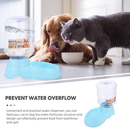 חתול מים מזין חתול שתיית מזרקת אוטומטי חתול מזין ומתקן מים כלב חתול מחמד אוטומטי מזין מזון קערת מים 3.