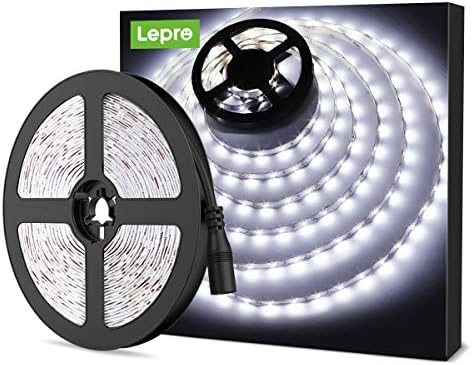 LE 12V LED רצועת אור, גמישה, SMD 2835, אור קלטת 16.4ft לבית, למטבח, למסיבה, לחג המולד ועוד,
