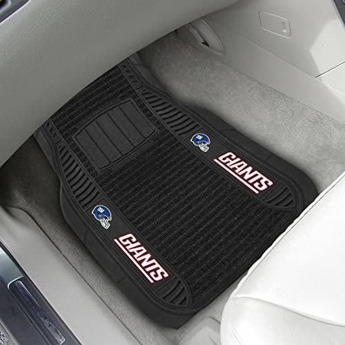 Fanmats - 13790 NFL ניו יורק ענקים ניילון FACE DELUXE CAR MAT, 20 X27