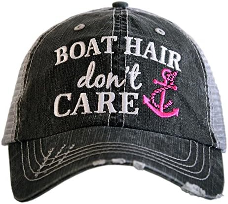קטידיד סירת שיער לא אכפת בייסבול כובע-נהג משאית כובע לנשים - אופנתי חמוד שמש כובע