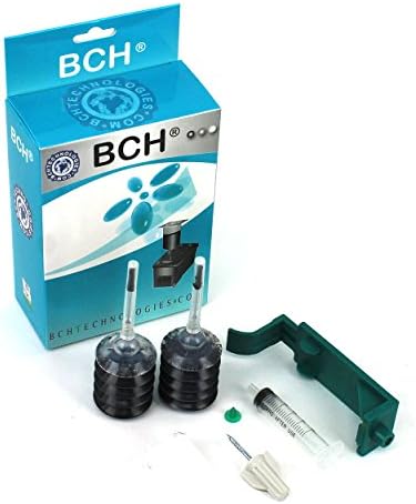 ערכת מילוי דיו BCH תואמת ל- HP 15, 40, 45 מחסנית שחורה שולחן עבודה מדפסת H1045B