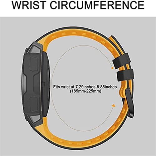 MGTCAR סיליקון רצועות רצועות עבור Garmin Instinct Watch Smart Watch 22 ממ להקת צמיד צמיד צמיד אינסטינקט/esports/tide/solar