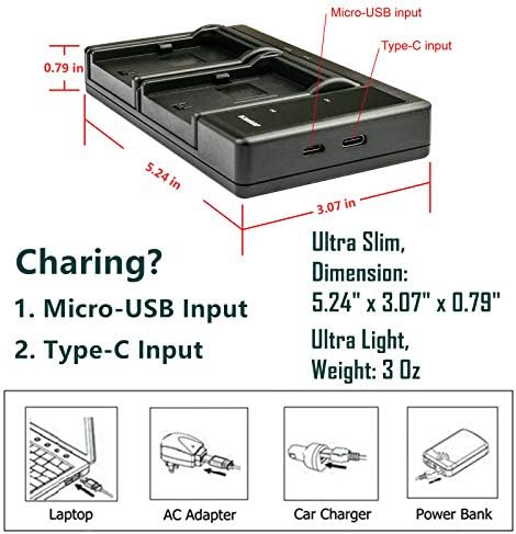 Kastar 3-Pack NP-F970 Battery and LTD2 USB Charger Compatible with CCD-TRV78 CCD-TRV80 CCD-TRV81