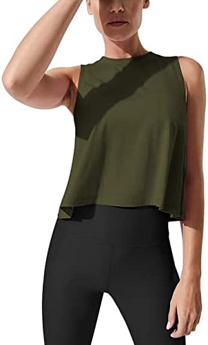 חולצות מחוך לנשים מתגנדר מקרית י2 ק קצוץ קאמי ספורט חולצות טנק 2023 קיץ אימון ללא שרוולים חולצות טוניקה